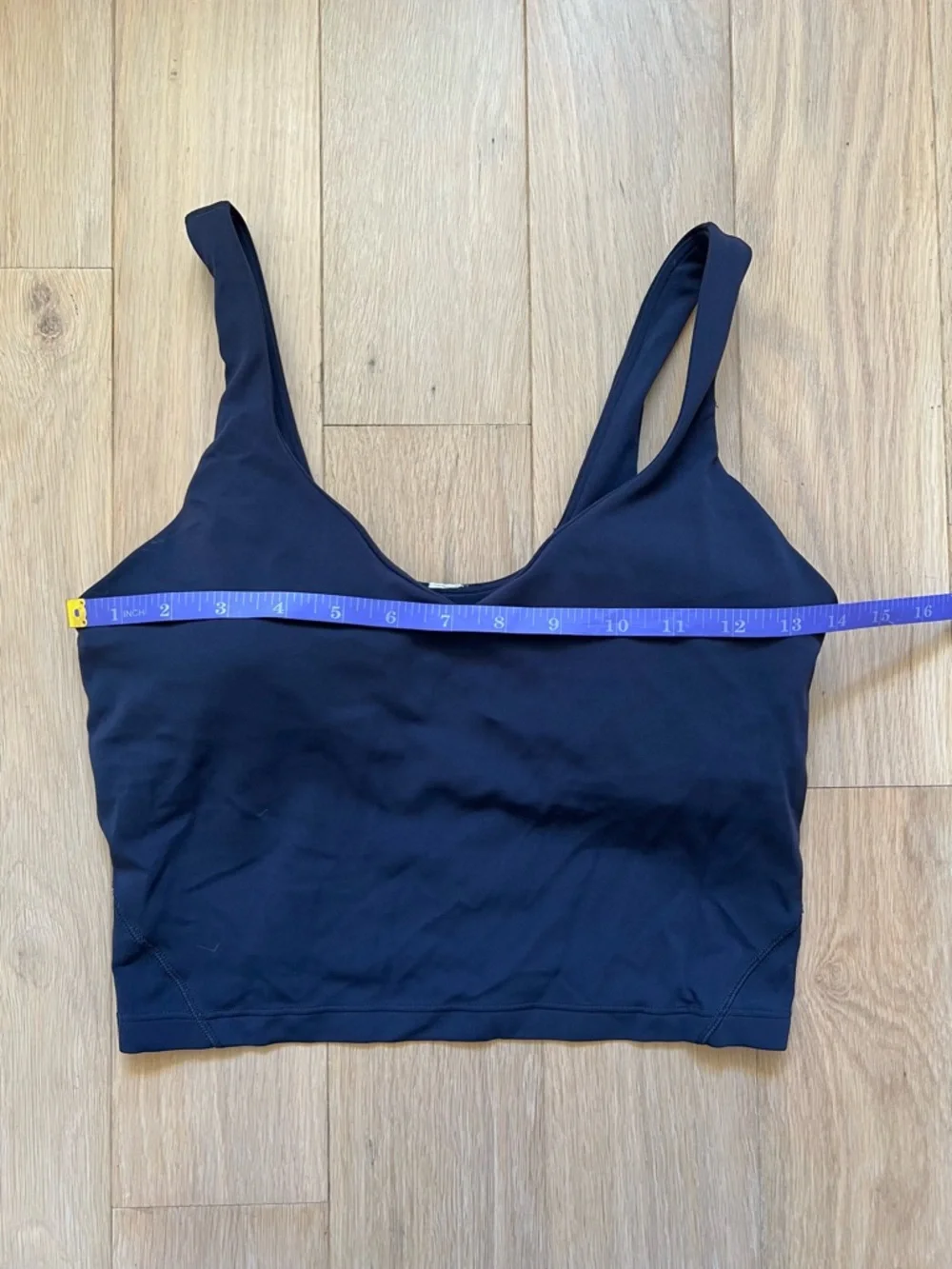 lululemon athletica Align Tank Top True Navy V‑Neck Crop Tank - Picture 8 of 10